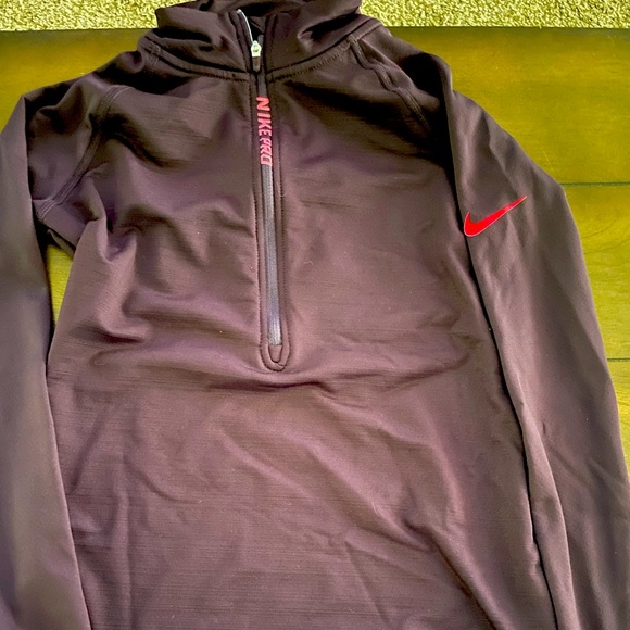 Nike Pro 3/4 zip - Picture 1 of 1